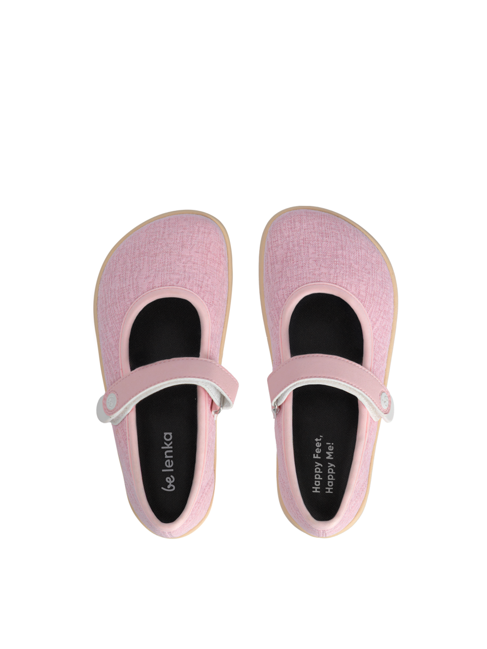 Kids Barefoot Sneakers Be Lenka Tinkee Kids - Pink Sparkle