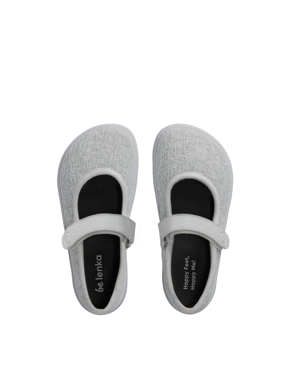 Kids Barefoot Sneakers Be Lenka Tinkee Kids - White Sparkle