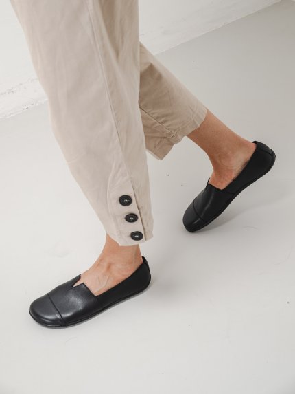 Barefoot Moccasins Be Lenka Rosaluna - All Black