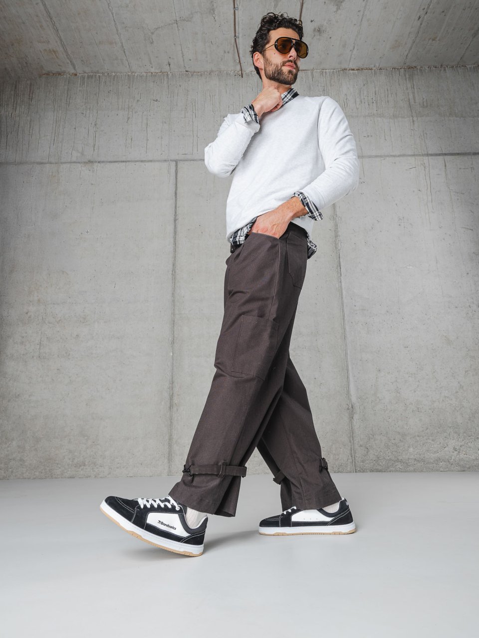 Barefoot Shoes Barebarics Legend - Black & White