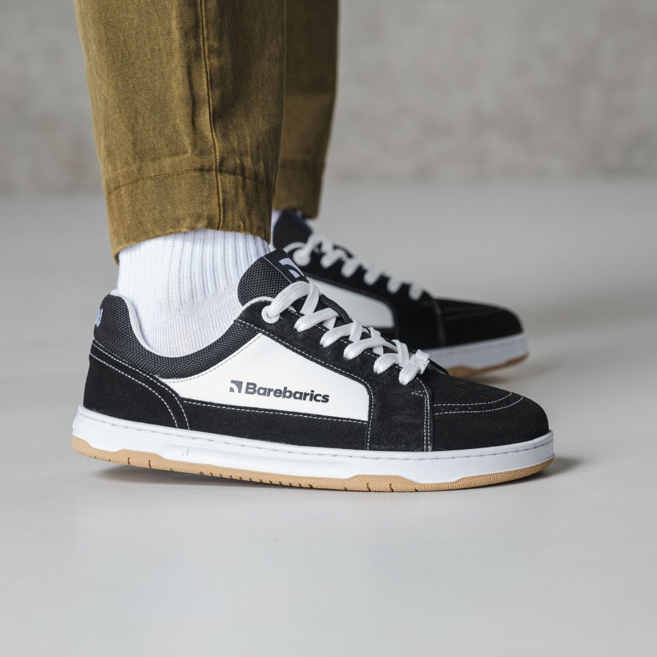 Barefoot Shoes Barebarics Legend - Black & White