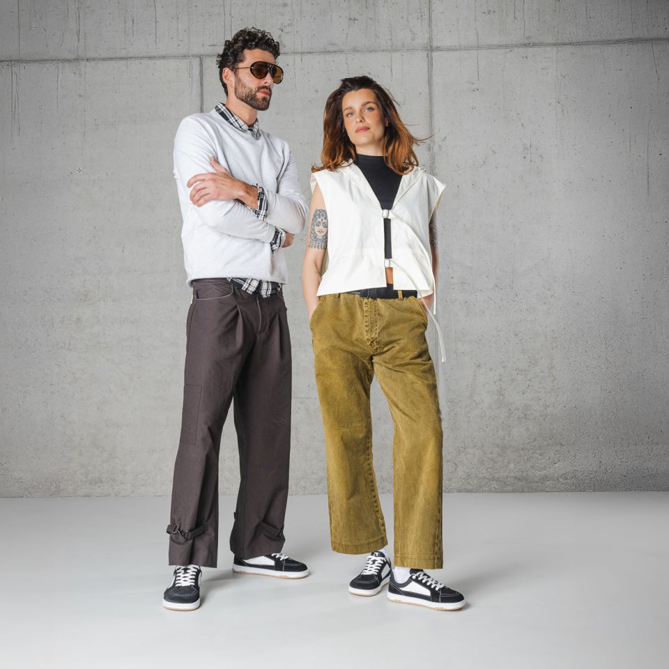 Barefoot Shoes Barebarics Legend - Black & White