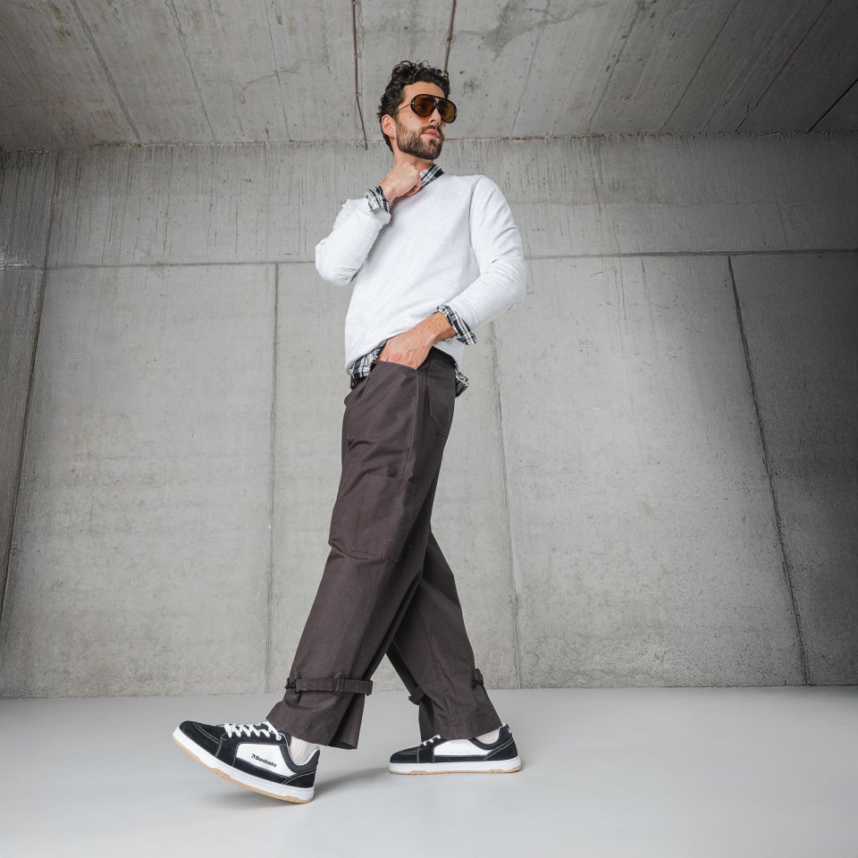 Barefoot Shoes Barebarics Legend - Black & White