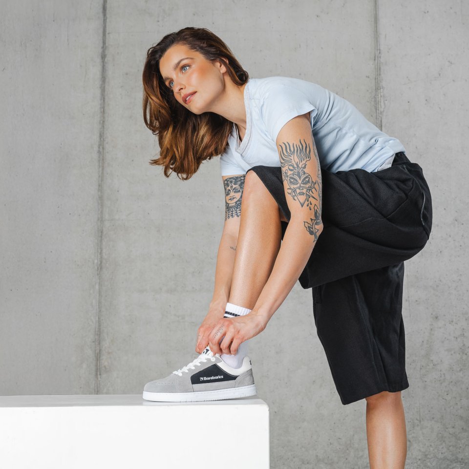 Barefoot Shoes Barebarics Legend - Light Grey