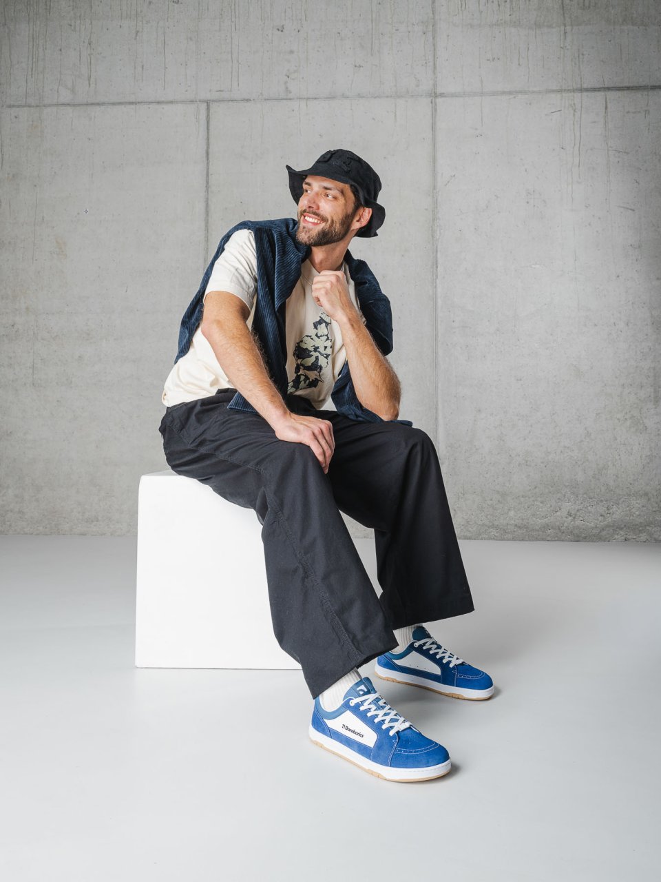 Barefoot Shoes Barebarics Legend - Blue