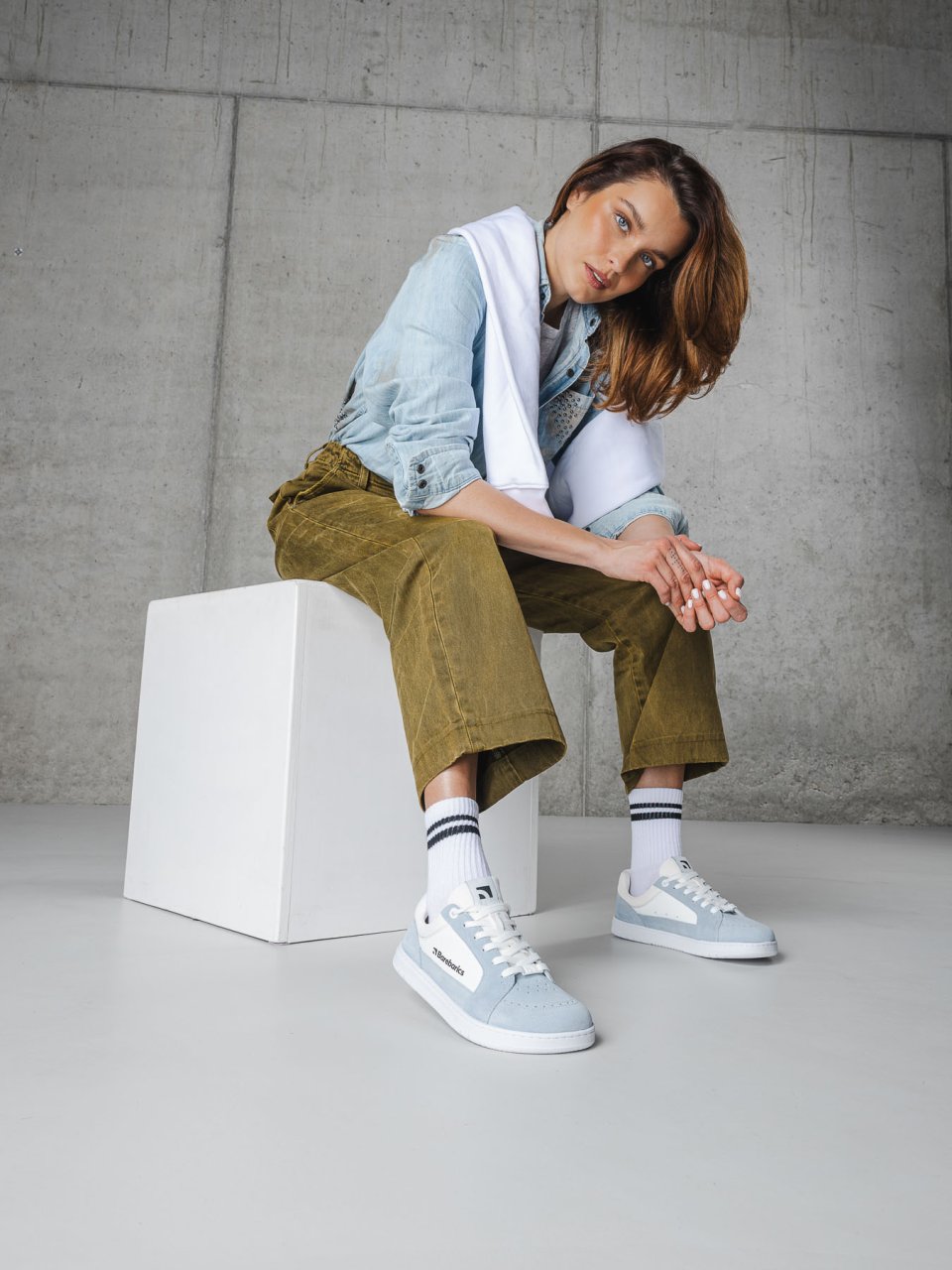 Barefoot Shoes Barebarics Legend - Ice Blue