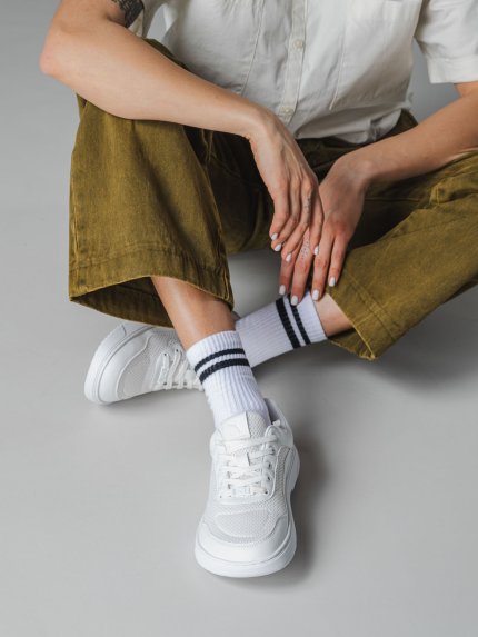 Barefoot Sneakers Barebarics Vaporo - All White