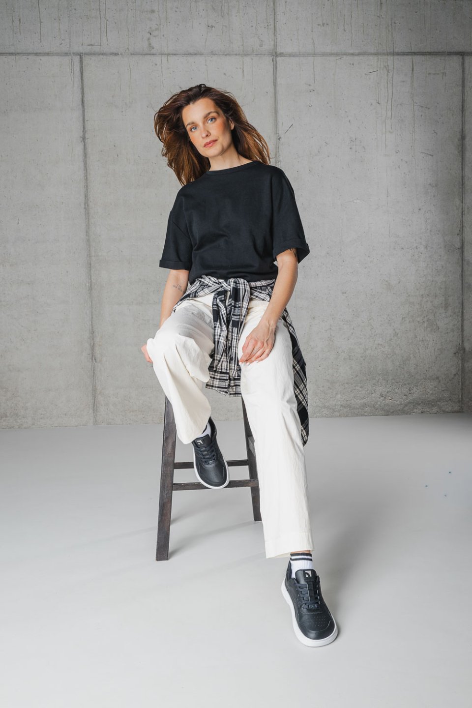 Barefoot Sneakers Barebarics Zing - Black & White