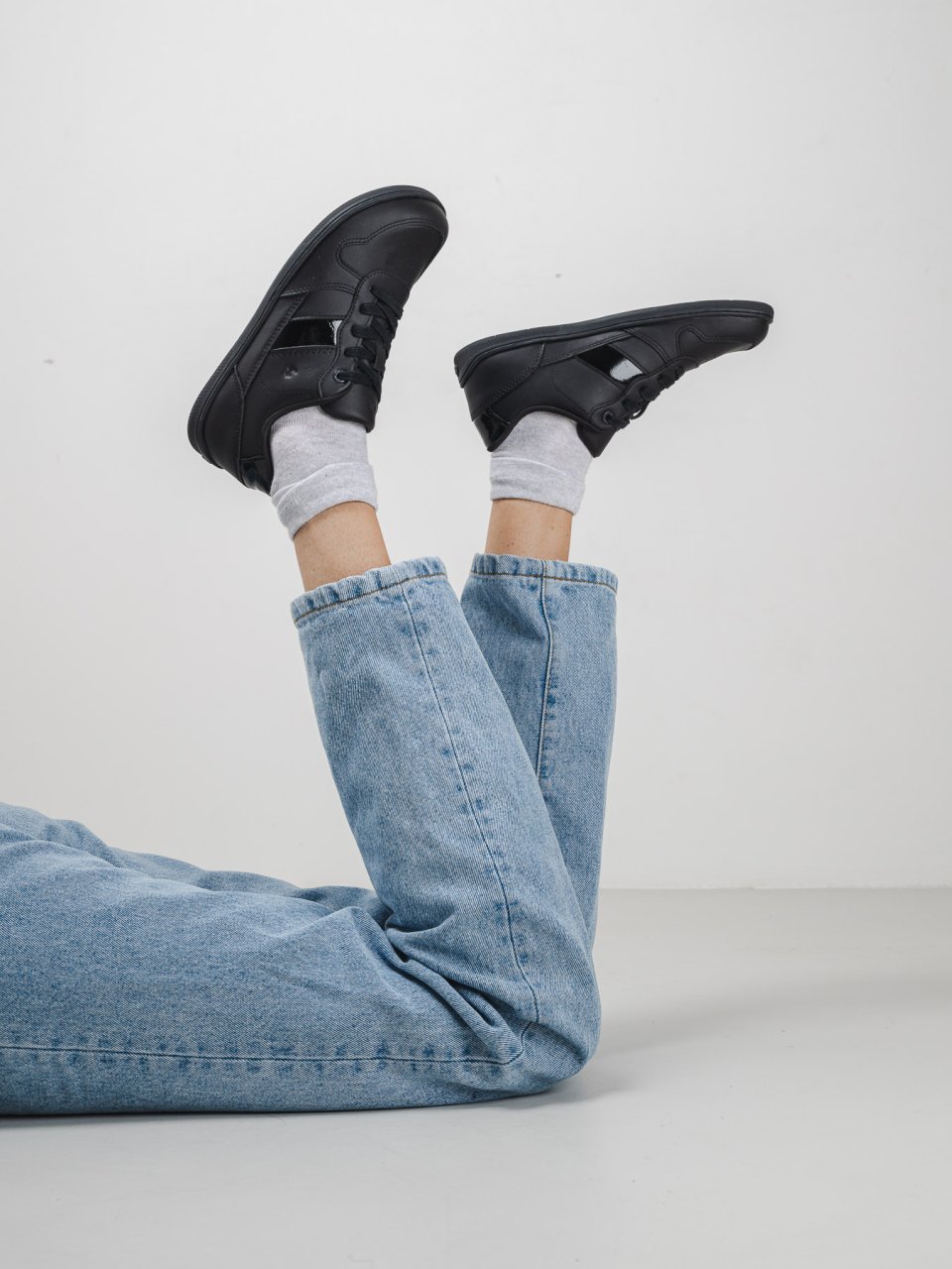 Barefoot Sneakers Be Lenka Cellestia - Black & Shiny Black