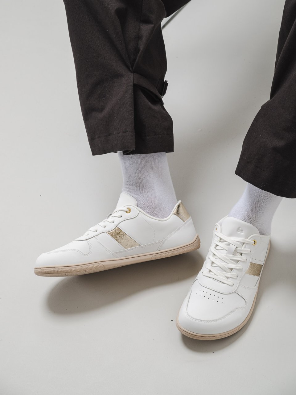 Barefoot Sneakers Be Lenka Cellestia - White & Gold
