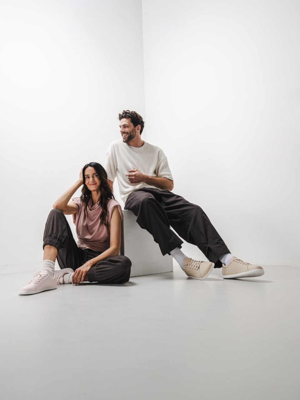 Barefoot Sneakers Be Lenka Core - Beige