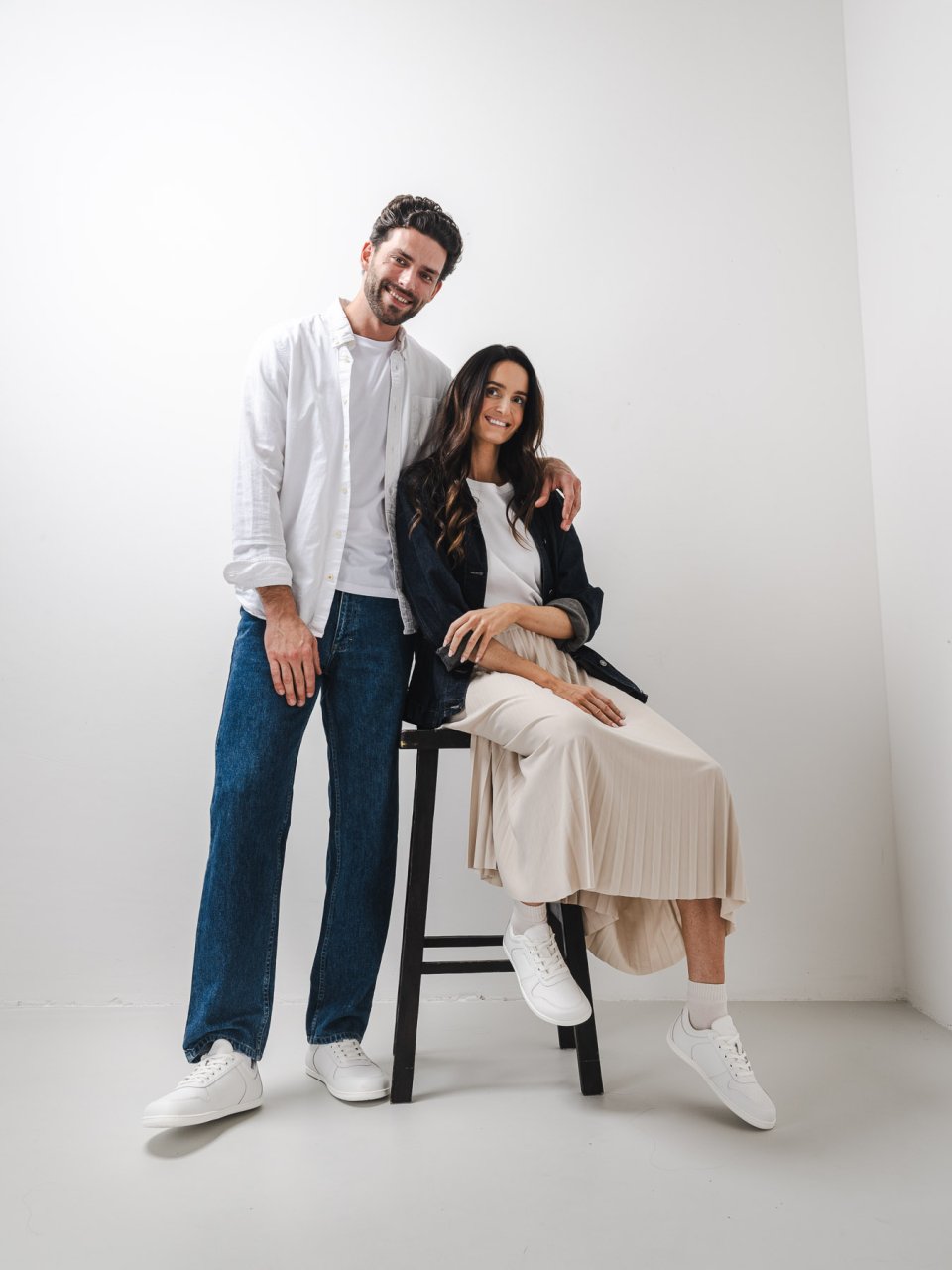 Barefoot Sneakers - Be Lenka Echo - All White