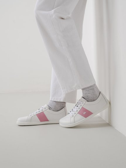 Barefoot Sneakers Be Lenka Elite - White & Pink