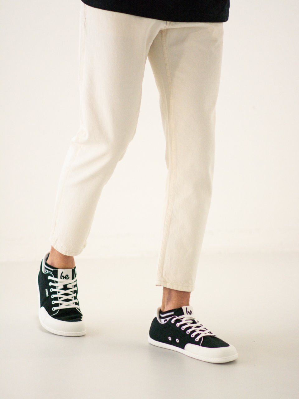 Barefoot Sneakers Be Lenka Rebound - Black & White