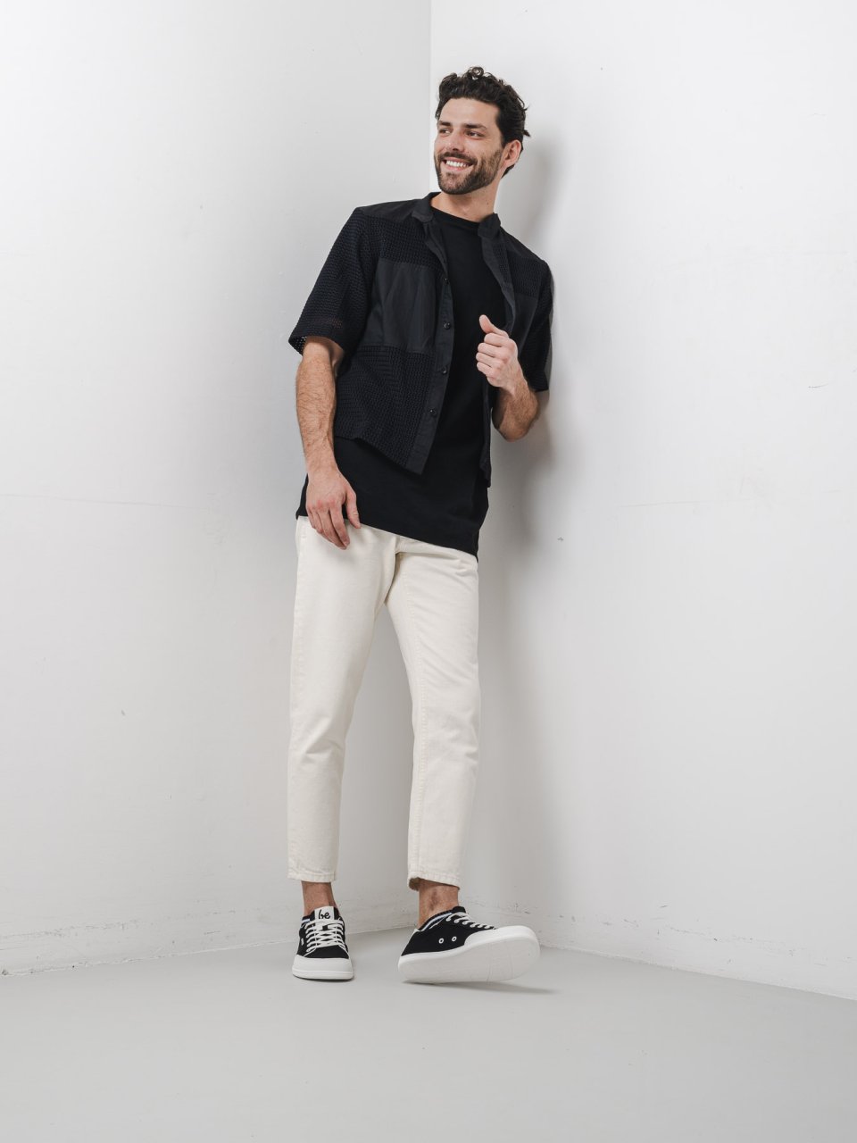 Barefoot Sneakers Be Lenka Rebound - Black & White