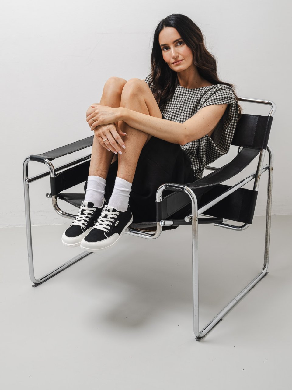 Barefoot Sneakers Be Lenka Rebound - Black & White