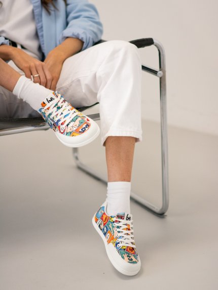 Barefoot Sneakers Be Lenka Rebound - Comics Color