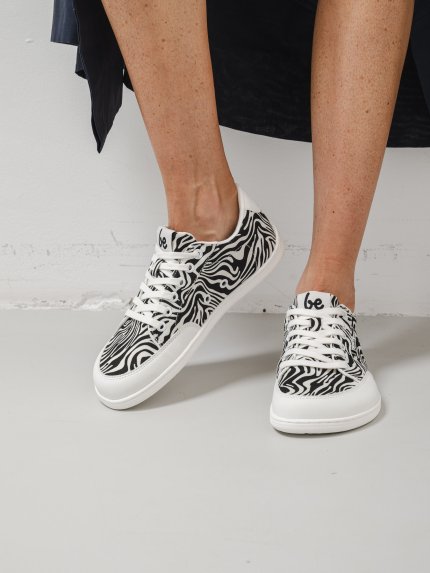 Barefoot Sneakers Be Lenka Rebound - Zebra
