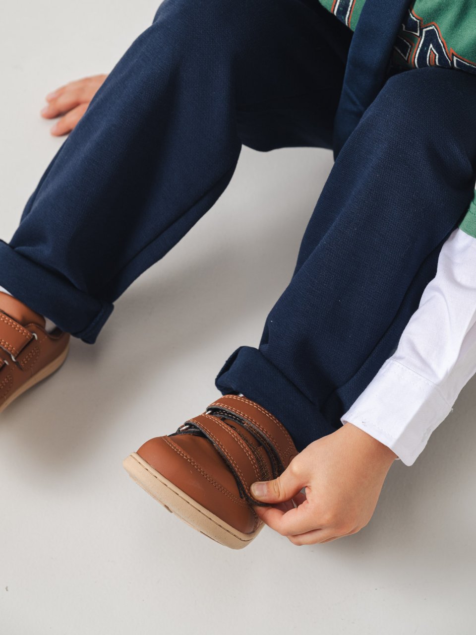 Kids barefoot sneakers Be Lenka Energise Preschool - Brown