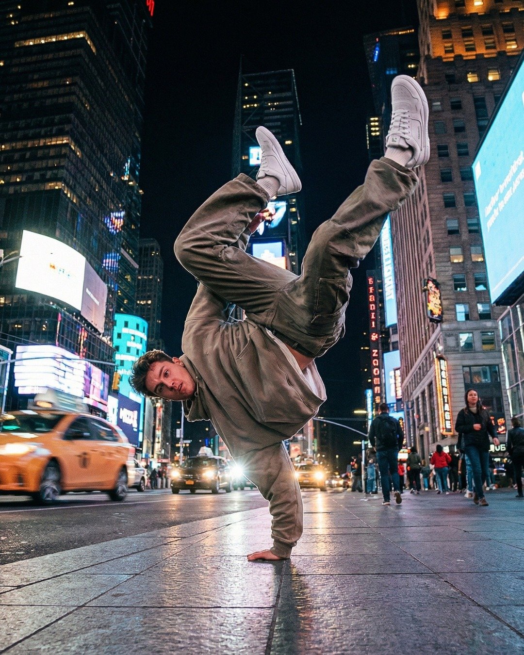 The city belongs to you when y