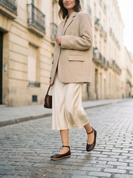 Ballet Flats Be Lenka Florence - Dark Brown