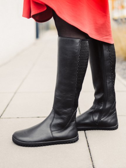 Barefoot long boots Be Lenka Charlotte - Black