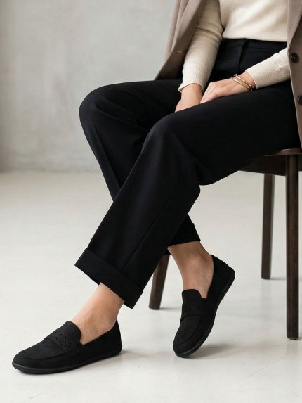 Barefoot Moccasins Be Lenka Bianca - All Black