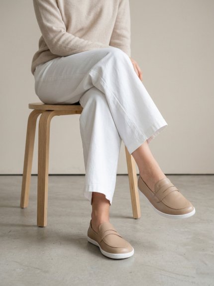 Barefoot Moccasins Be Lenka Buena - Latte Brown