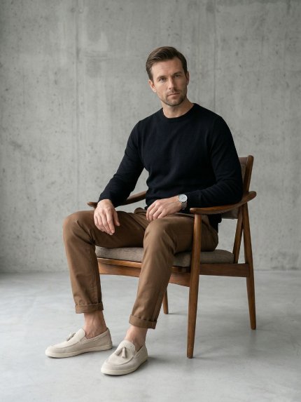 Barefoot Moccasins Be Lenka Portsiders - Beige