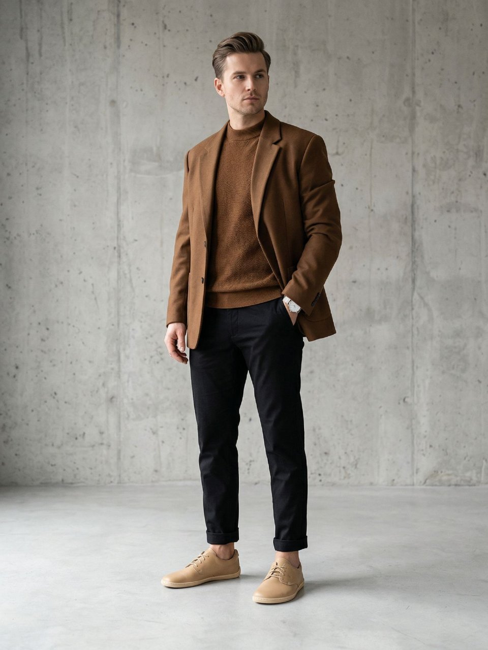 Barefoot Shoes Be Lenka Cityscape - Salted Caramel Brown