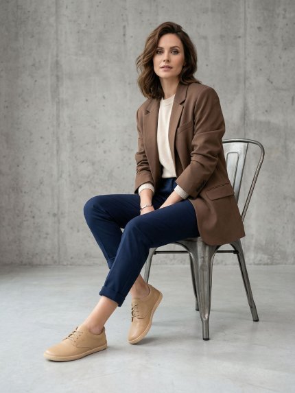 Barefoot Shoes Be Lenka Cityscape - Salted Caramel Brown