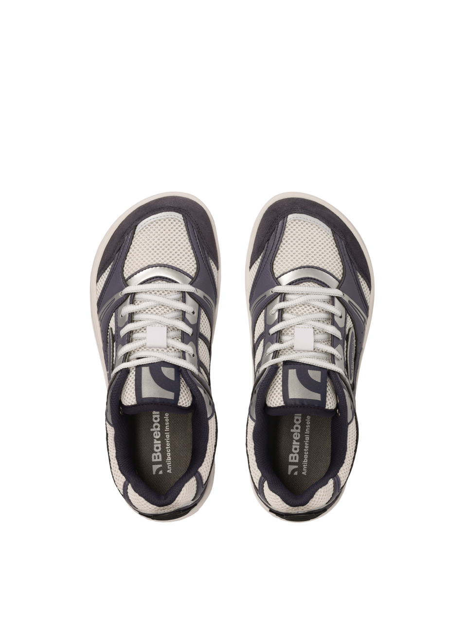 Barefoot Sneakers Barebarics Dropsta - Blue & Silver