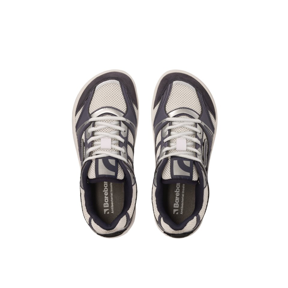 Barefoot Sneakers Barebarics Dropsta - Blue & Silver
