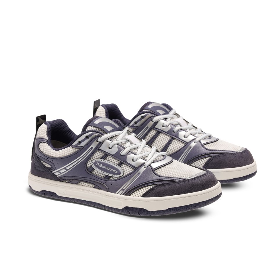 Barefoot Sneakers Barebarics Dropsta - Blue & Silver
