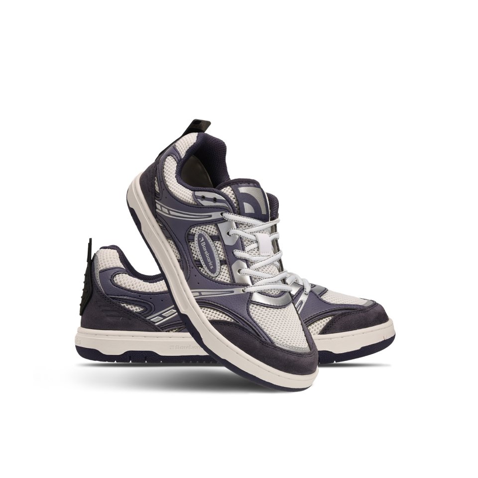 Barefoot Sneakers Barebarics Dropsta - Blue & Silver