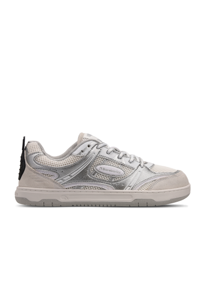 Barefoot Sneakers Barebarics Dropsta - Silver & White