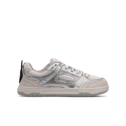Barefoot Sneakers Barebarics Dropsta - Silver & White