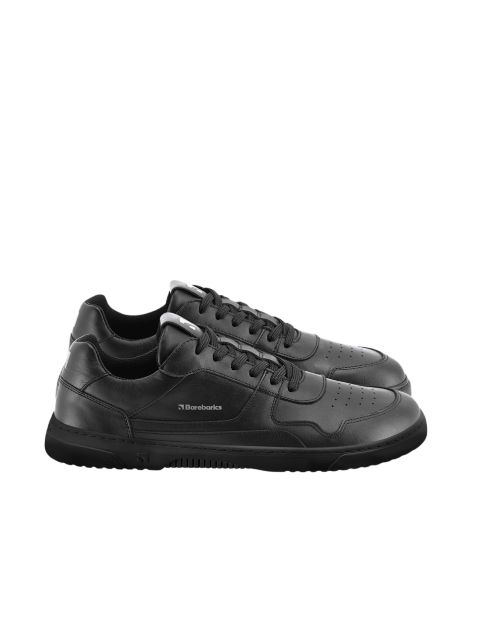 Barefoot Sneakers Barebarics Zing - Black - Leather