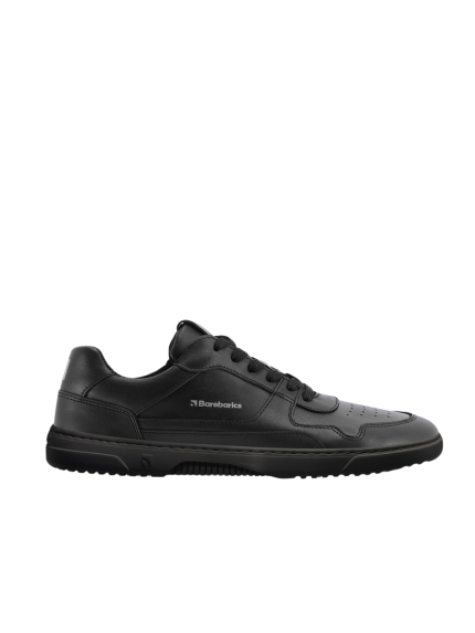 Barefoot Sneakers Barebarics Zing - Black - Leather