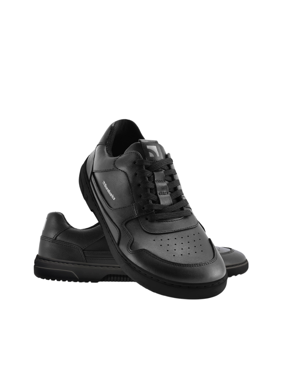 Barefoot Sneakers Barebarics Zing - Black - Leather