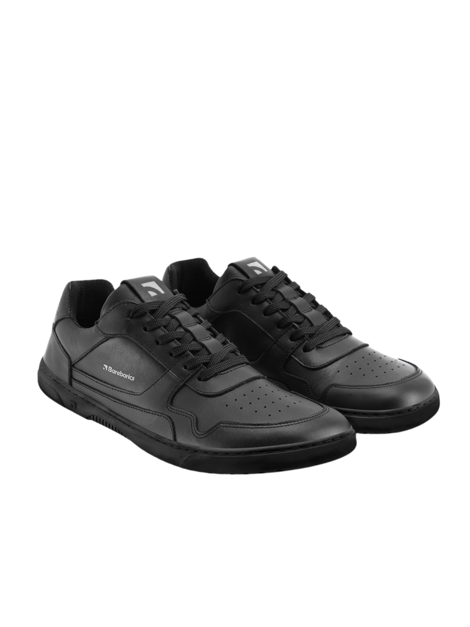 Barefoot Sneakers Barebarics Zing - Black - Leather