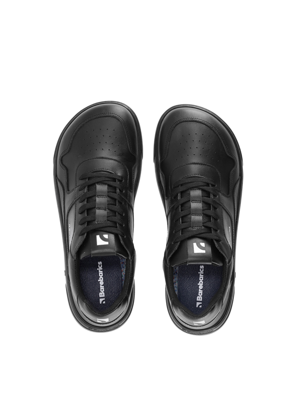 Barefoot Sneakers Barebarics Zing - Black - Leather