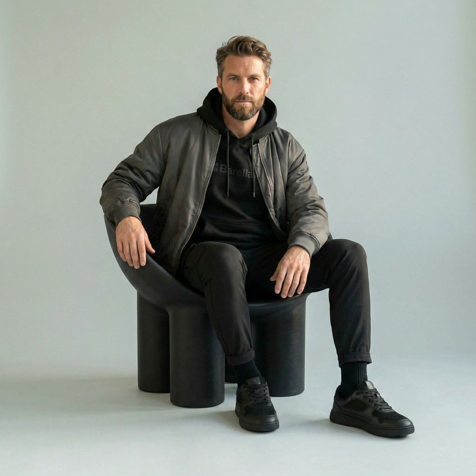 Barefoot Sneakers Barebarics Zing - Fresh - All Black