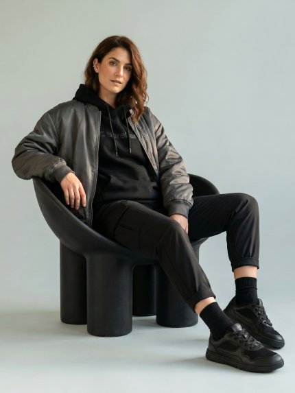 Barefoot Sneakers Barebarics Zing - Fresh - All Black