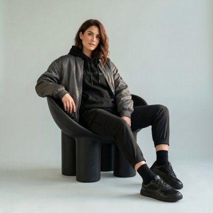 Barefoot Sneakers Barebarics Zing - Fresh - All Black