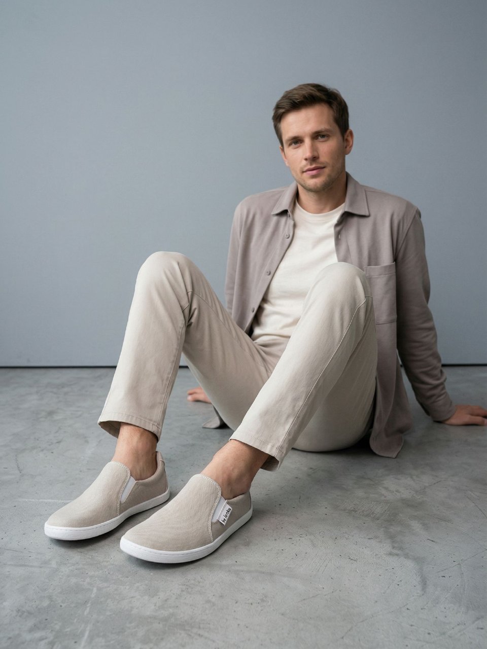 Barefoot Sneakers - Be Lenka Eazy Neo - Vegan - Sand