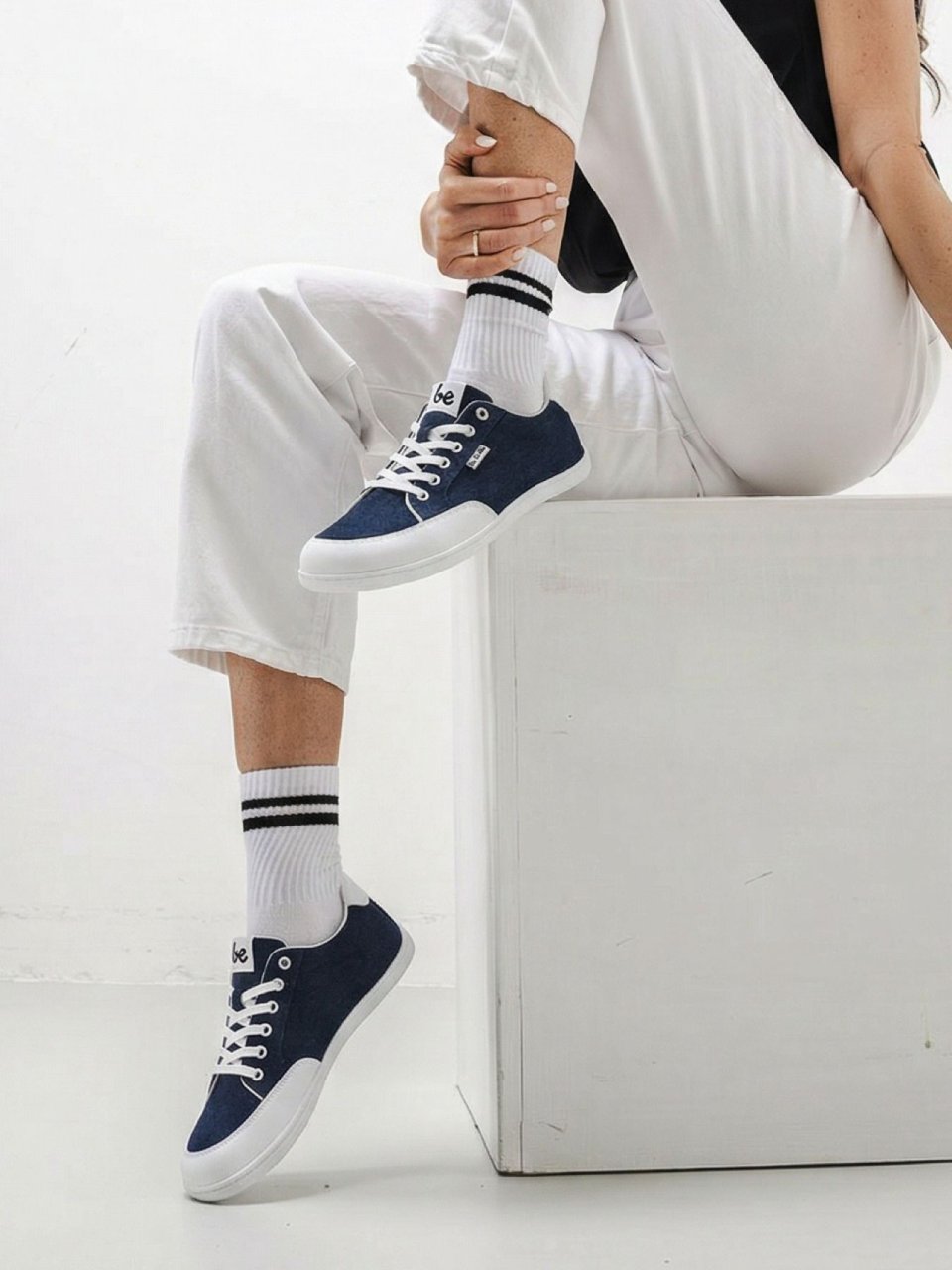 Barefoot Sneakers Be Lenka Rebound - Denim Dark Blue