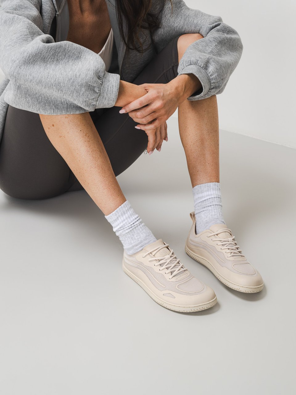 Barefoot Sneakers Be Lenka Velocity - Beige