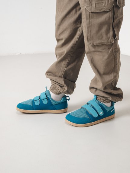 Kids barefoot sneakers Be Lenka Bounty Junior - Aqua