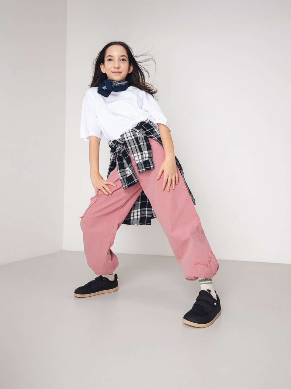 Kids barefoot sneakers Be Lenka Bounty Junior - Black